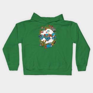 When Clown Cars Explode Kids Hoodie